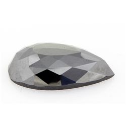 Jet Black Color AA Oval Brilliant 8.29CTW Loose Black D