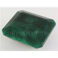 Emerald 179.83ctw Loose Gemstone 38x34x16mm EmeraldCut