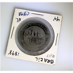 Brazil 1898 200 REIS