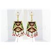 Image 1 : 12.60GRAM INDIAN HANDMADE LAKH FASHION EARRING