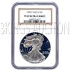 Image 1 : Certified Proof Silver Eagle PF69 1996