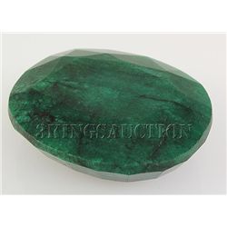 Emerald 175.13ctw Loose Gemstone 44x36x15mm Oval Cut
