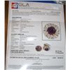 Image 1 : GENUINE 18.14ct RUBY & WHITE SAPPHIRE RING SET APPRAISAL VALUE AT $8623.00 *CERTIFIED BY GLA*!!