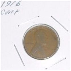1916 LINCOLN WHEAT CENT *RARE EARLY PENNY PLEASE LOOK AT PICTURE TO DETERMINE GRADE*!!