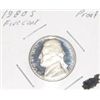 Image 1 : 1980-S JEFFERSON NICKEL *RARE PROOF GRADE*!! NICKEL CAME OUT OF SAFE!!