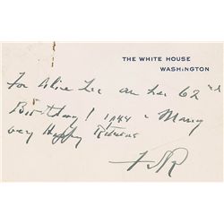 Franklin D. Roosevelt