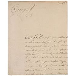 King George III