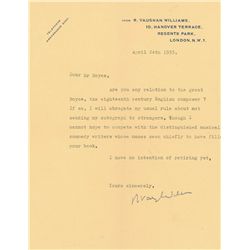 Ralph Vaughan Williams