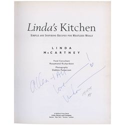 Linda McCartney and Allen Ginsberg