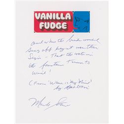 Vanilla Fudge: Mark Stein