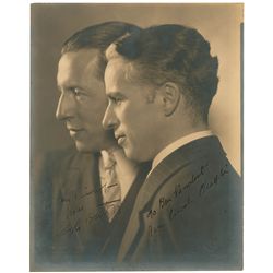 Charlie Chaplin and Ralph Barton