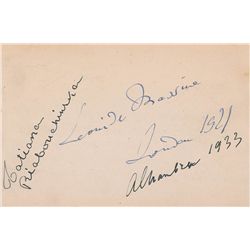 Tatiana Riabouchinska and Leonide Massine