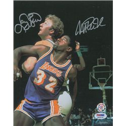 Magic Johnson and Larry Bird