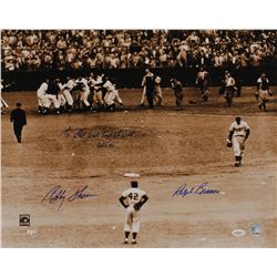 Bobby Thomson and Ralph Branca