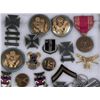 Image 2 : LARGE FRAMED COLLECTION OF U.S. MILITARIA WWII VIETNAM