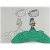 Image 2 : Sleepy Time Drawing Oringal Animation Cel Donald Duck