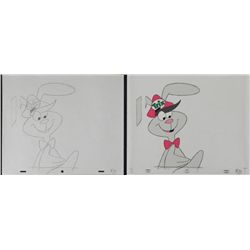 Production Art Joy Original Cel Trix Drawing Rabbit Cap