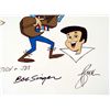 Image 2 : The Jetsons Original Judy Jet Animation Cel Rocking Out