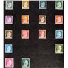 Image 1 : 16 Diff German WWII Stamps Hitler, Deutsche Post