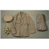 Image 1 : WWII US Marines Uniform Jacket, Pants, Cap, 1942