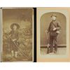 Image 1 : 2 Antique Photos CDV Photographs Boys w/ Rifles