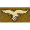 Image 2 : WWII LUFTWAFFE FLYER'S UNIFORM BREAST EAGLE ORIGINAL