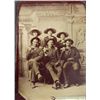 Image 1 : Antique Tintype Photograph 3 Men w/Beers & 3 Ladies