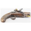 Image 2 : ET0503120042 ENGLISH FLINTLOCK POCKET PISTOL BY W COLE