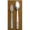 Image 2 : GERMAN WWII FIELD SPOON & FORK