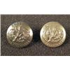 Image 1 : 2 California Eureka State Antique Gilt Tunic Buttons