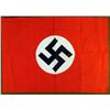 Image 1 : ORIG NSDAP-NAZI PARTY FLAG-14X21"-DISPLAY SIZE MINT