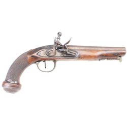 ET0503120040 19TH CENTURY GERMAN FLINTLOCK PISTOL