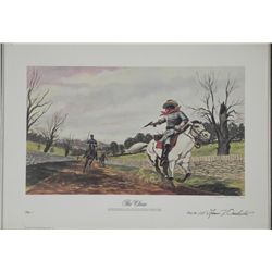 The Chase Juan J'omohundru Civil War Art Print