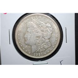 1921-D US Silver Morgan $1; EST. $35-45