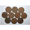 Image 2 : Indian Head Pennies; Various Dates; All Good Or Better; Lot of 10; EST. $15-20