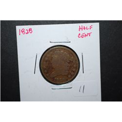1828 US Half Cent; EST. $40-50