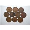 Image 1 : Indian Head Pennies; Various Dates; All Good Or Better; Lot of 10; EST. $15-20
