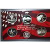 Image 1 : 2007-S US Mint State Quarter Silver Proof Set With COA Included; EST. $35-45