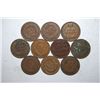 Image 2 : Indian Head Pennies; Various Dates; All Good Or Better; Lot of 10; EST. $15-20