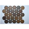 Image 1 : Indian Head Pennies; Various Dates; All Good Or Better; Lot of 25; EST. $30-40