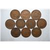 Image 1 : Indian Head Pennies; Various Dates; All Good Or Better; Lot of 10; EST. $15-20