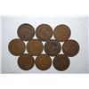 Image 2 : Indian Head One Cent; Various Dates; All Good Or Better; Lot of 10; EST. $15-20