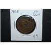 Image 1 : 1838 US Large One Cent; EST. $15-20