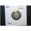 Image 1 : 1866 US Three Cent Nickel; EST. $10-15