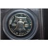Image 2 : 1961 US Ben Franklin Half Dollar; PCGS Graded PR66; EST. $30-40