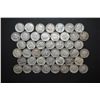 Image 1 : US Silver Dimes $5.00 Face Value; Various Dates & Conditions; Lot of 50; EST. $125-150
