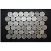 Image 2 : US Silver Dimes $5.00 Face Value; Various Dates & Conditions; Lot of 50; EST. $125-150