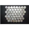Image 1 : US Silver Dimes $5.00 Face Value; Various Dates & Conditions; Lot of 50; EST. $125-150