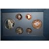 Image 2 : 1990 US Mint Prestige Proof Set With Commemorative Eisenhower Centennial Silver $1 In Velvet Display