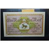 Image 2 : 1920 German Notgeld 1 Mark Foreign Bank Note Town Of Tondern; EST. $5-10